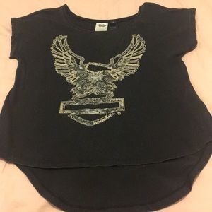 Women’s High low Harley Davidson top
